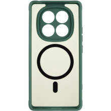 Чохол TPU Bloom with MagSafe для Xiaomi Xiaomi Redmi Note 14 Pro 4G – Зелений