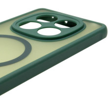 Чохол TPU Bloom with MagSafe для Xiaomi Xiaomi Redmi Note 14 Pro 4G – Зелений