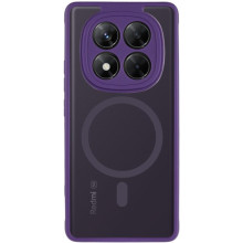 Чохол TPU Bloom with MagSafe для Xiaomi Xiaomi Redmi Note 14 Pro 4G – Фіолетовий