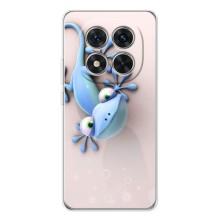 Чехлы с изображением разных животных для Xiaomi Redmi Note 14 Pro (Геккон)