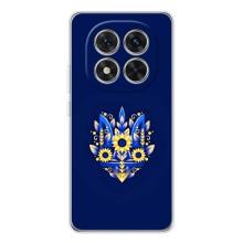 Чехлы для Xiaomi Redmi Note 14 Pro  Укр. Символика (AlphaPrint) (Цветочный Герб)