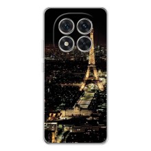 Чохол Ейфелева Вежа Xiaomi Redmi Note 14 Pro - (AlphaPrint) (Нічний Париж)