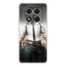 Силиконовый чехол с картинкой "Герой Pubg" на Xiaomi Redmi Note 14 Pro (Пабг)