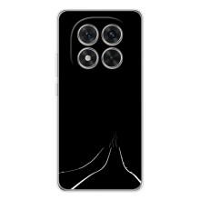 Чехол с картинками на черном фоне для Xiaomi Redmi Note 14 Pro – Дорога