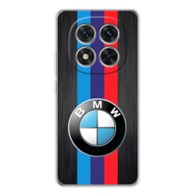 Чехол для Редми Нот 14 Про - с принтом БМВ (AlphaPrint) (Лого BMW)