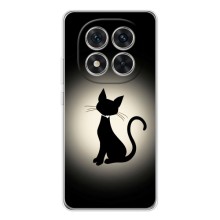 Чохол з принтом для Xiaomi Redmi Note 14 Pro (AlphaPrint) Модні коти (Силует котика)