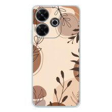 Чехол с цветочным принтом на Ксъяоми Редми Нот 14 СЕ 5Г