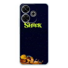 Чехол с мультфильмом Шрек на Xiaomi Redmi Note 14 SE 5G – Шрек лого