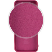 Чехол Silicone Cover Lakshmi Full Camera (AA) для Xiaomi Redmi Note 14S – Бордовый