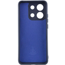 Чехол Silicone Cover Lakshmi Full Camera (AA) для Xiaomi Redmi Note 14S – Синий
