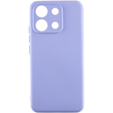 Чехол Silicone Cover Lakshmi Full Camera (AA) для Xiaomi Redmi Note 14S – Сиреневый