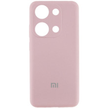 Чехол Silicone Cover Lakshmi Full Camera (AA) with logo для Xiaomi Redmi Note 14S – Розовый