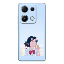 Чехол с персонажами АНИМЕ на Xiaomi Redmi Note 14S – Мицуха