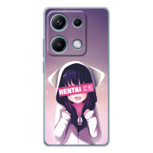 Чехлы Персонажи Аниме Наруто для Xiaomi Redmi Note 14S (AlphaPrint) (Hentai chan)