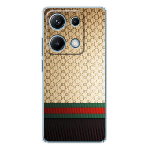 Чехлы Бренд GUCCI для Xiaomi Redmi Note 14S – Фон Гуччи