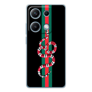 Чехлы Бренд GUCCI для Xiaomi Redmi Note 14S – Змей Гуччи
