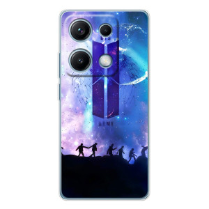 Чехлы BTS для Xiaomi Redmi Note 14S (AlphaPrint)
