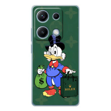 Чехлы для Xiaomi Redmi Note 14S - Скрудж МакДак Louis Vuitton (PREMIUMPrint) (Богатая Утка)