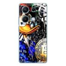 Чехлы для Редми Нот 14С - Scrooge MagDag (PREMIUMPrint) (Биткойн Скрудж)