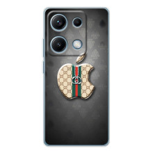 Чехлы ГУЧЧИ для Редми Нот 14С (AlphaPrint) – Apple gucci