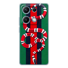 Чехлы ГУЧЧИ для Редми Нот 14С (AlphaPrint) – Gucci змия
