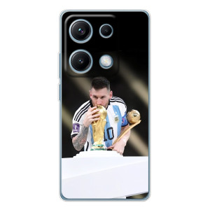 Чехлы Лео Месси Аргентина для Xiaomi Redmi Note 14S – Кубок Мира