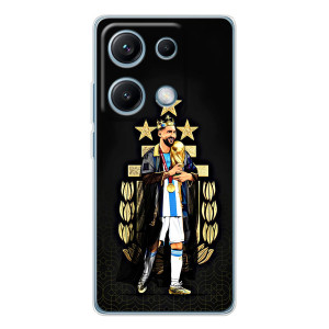 Чехлы Лео Месси Аргентина для Xiaomi Redmi Note 14S – Месси король