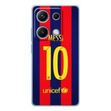 Чехлы Месси для Xiaomi Redmi Note 14S (AlphaPrint) (Messi Barca 10)
