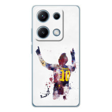 Чехлы Месси для Xiaomi Redmi Note 14S (AlphaPrint) (Messi Barca)