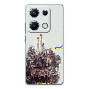Чехлы на военную тематику для Xiaomi Redmi Note 14S – Азовсталь