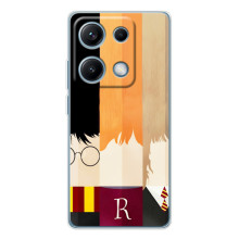 Чехлы с Гарри Поттером для Xiaomi Redmi Note 14S (AlphaPrint) (обложка Гарри Поттера)