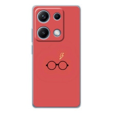 Чехлы с Гарри Поттером для Xiaomi Redmi Note 14S (AlphaPrint) (шрам и очки)
