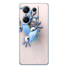 Чехлы с изображением разных животных для Xiaomi Redmi Note 14S (Геккон)