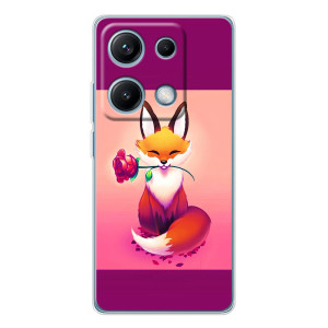 Чехлы с картинкой Лисички для Xiaomi Redmi Note 14S (VPrint)