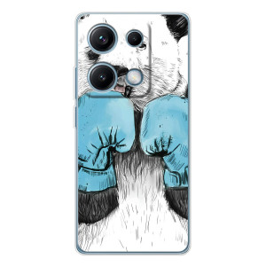 Чехлы с Пандами на Xiaomi Redmi Note 14S – Панда боксер