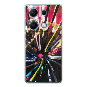 Чехлы с принтом Спортивная тематика для Xiaomi Redmi Note 14S – Флорбол