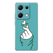 Чехлы (Знак сердечка) на Xiaomi Redmi Note 14S