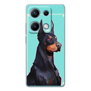 Чехол ДОБЕРМАН для Xiaomi Redmi Note 14S – Король доберман