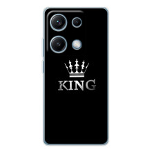Чехол (Корона на чёрном фоне) для Редми Ноут 14С – KING