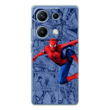Силиконовый Чехол для Xiaomi Redmi Note 14S (Человек Паук)
