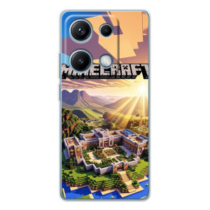 Чохол майнкрафт для Xiaomi Redmi Note 14S – MINECRAFT