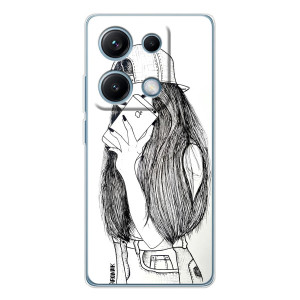 Чохол з друком для Xiaomi Redmi Note 14S - (Мода) (AlphaPrint)