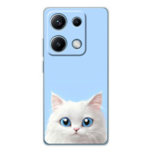 Чехол на тематику: Коты для Xiaomi Redmi Note 14S (Белый кот)
