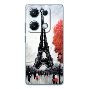 Чехол Эйфелева Башня для Xiaomi Redmi Note 14S - (AlphaPrint)