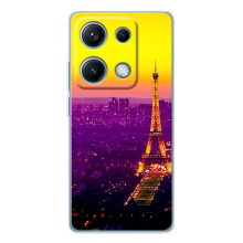 Чехол с Эйфелевой башней на Xiaomi Redmi Note 14S – Яркая башня