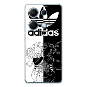 Чехол в стиле "Адидас" для Редми Ноут 14С – Adidas шнурки