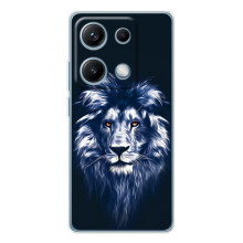 Чехол с картинкой на Xiaomi Redmi Note 14S – Лев - синий