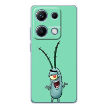Чехол с картинкой "Одноглазый Планктон" на Xiaomi Redmi Note 14S (Планктон)