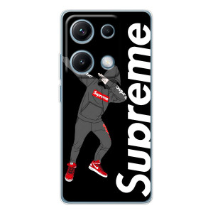 Чехол для Xiaomi Redmi Note 14S с картинкой Supreme (AlphaPrint)