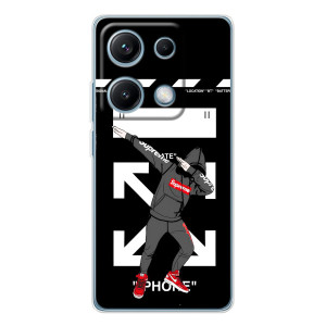 Чехол для Xiaomi Redmi Note 14S с картинкой Supreme (AlphaPrint)
